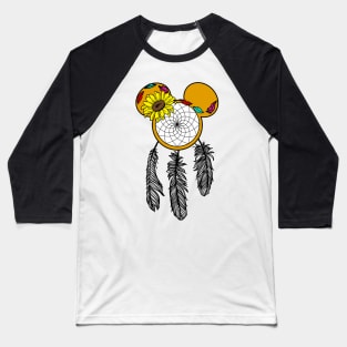 Colors of the Wind Dream Catcher Baseball T-Shirt